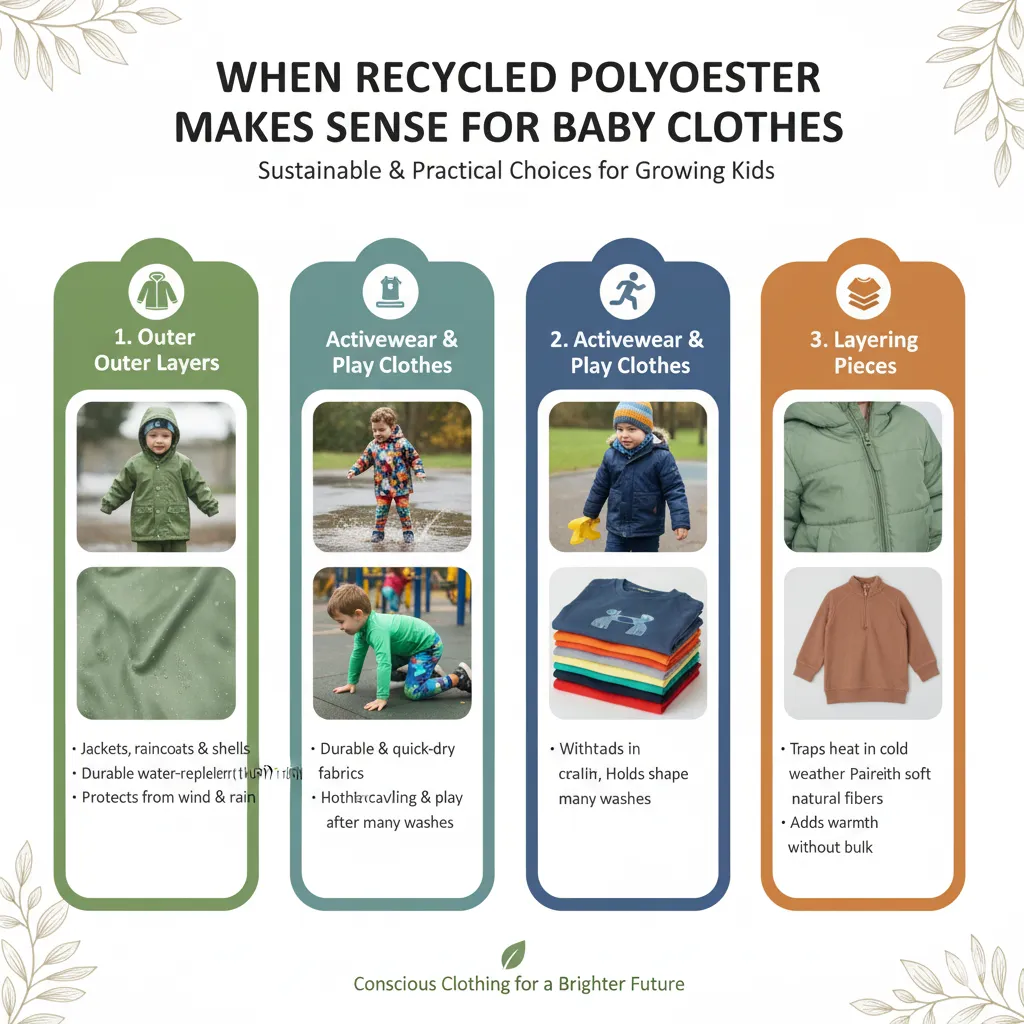 When recycled polyester makes sense for baby clothes