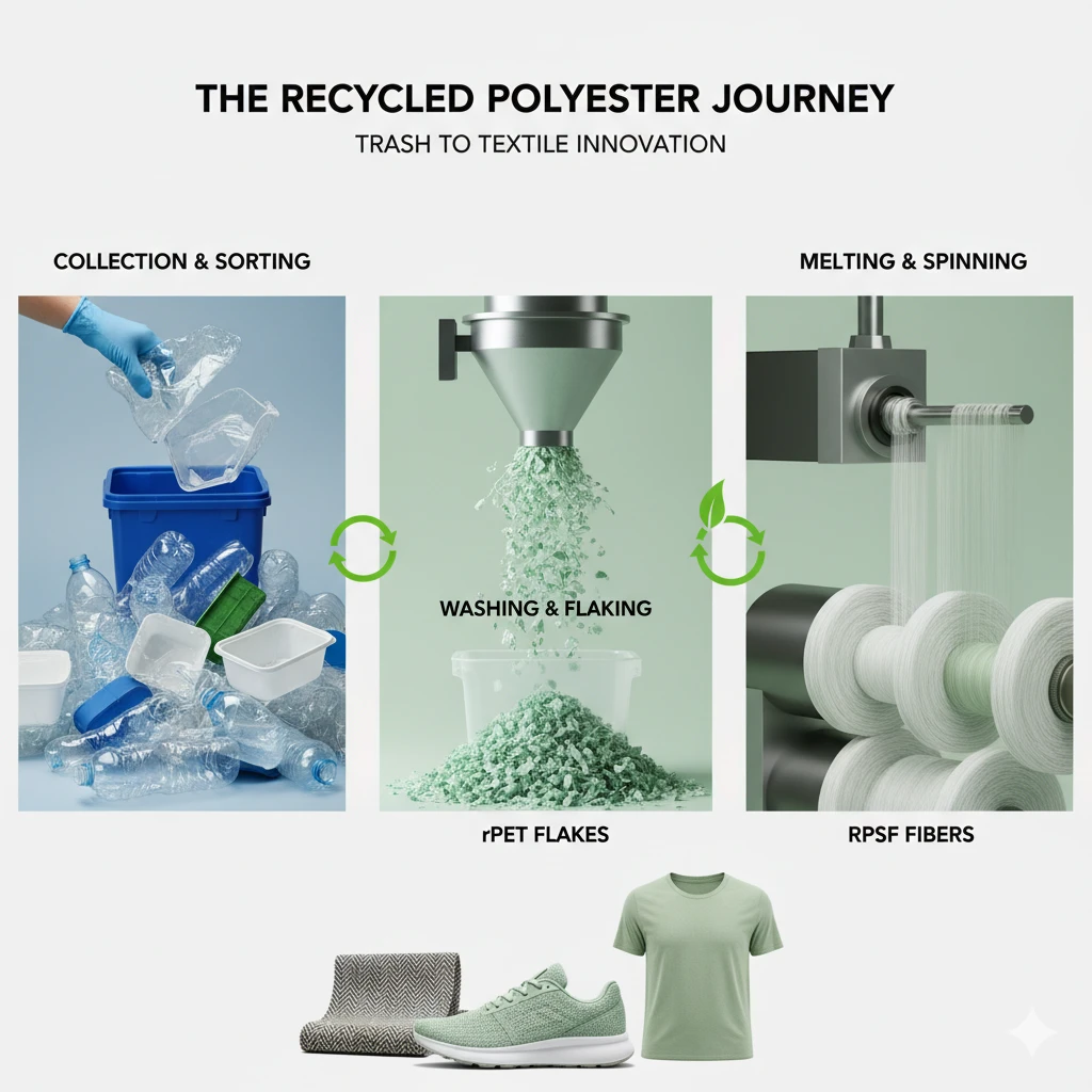 the recycled polyester journey 