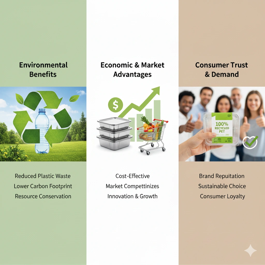 Advantages of rPET Packaging in Food Applications