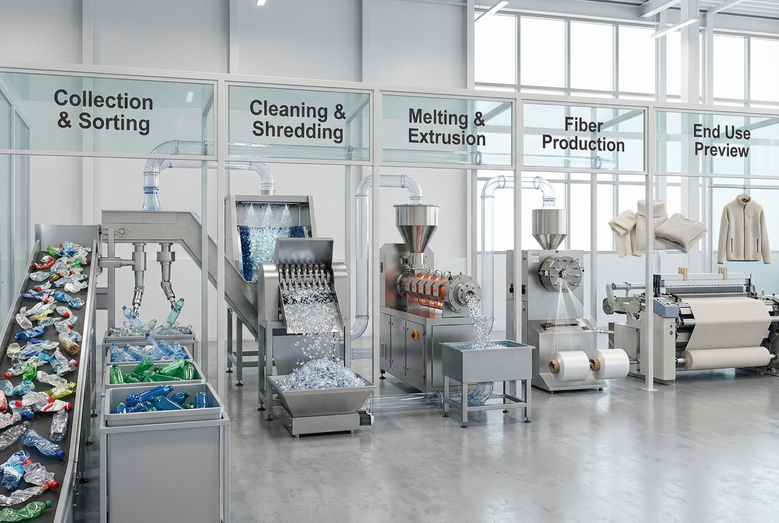 The PET Bottle Recycling Process Explained