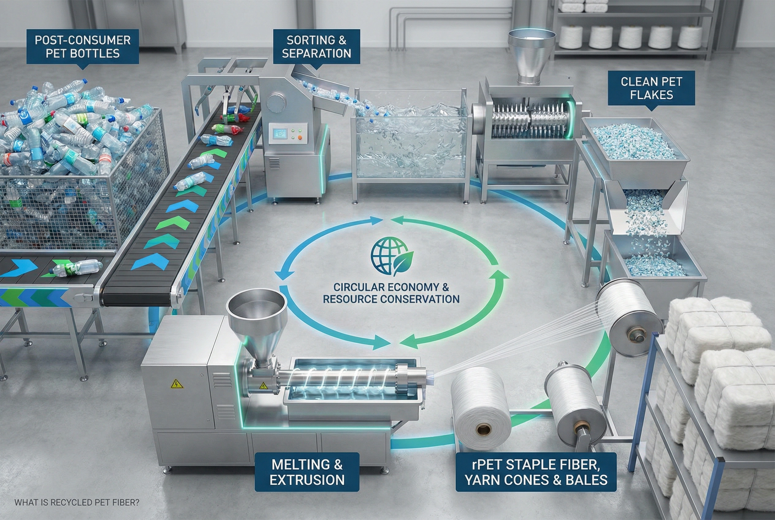 What Is Recycled PET Fiber