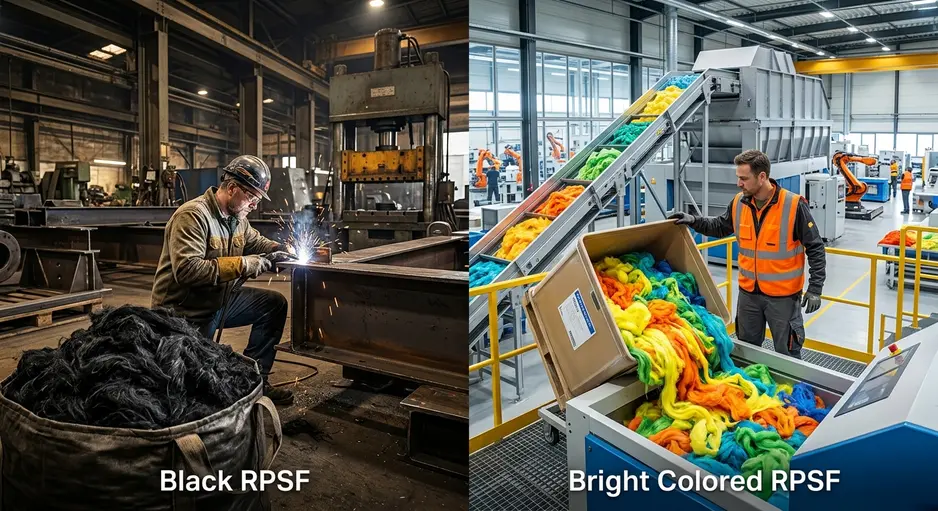 Black vs Bright Colored RPSF: Best Industrial Applications