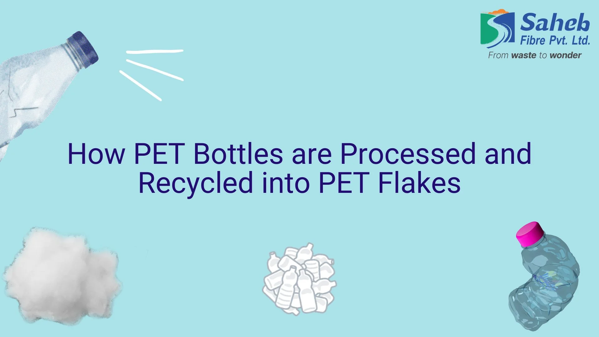 How PET Bottles are Processed and Recycled into PET Flakes