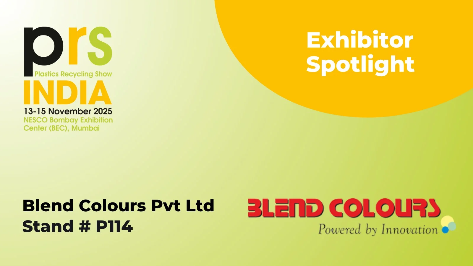 Plastics Recycling Show India (PRSI) 2025