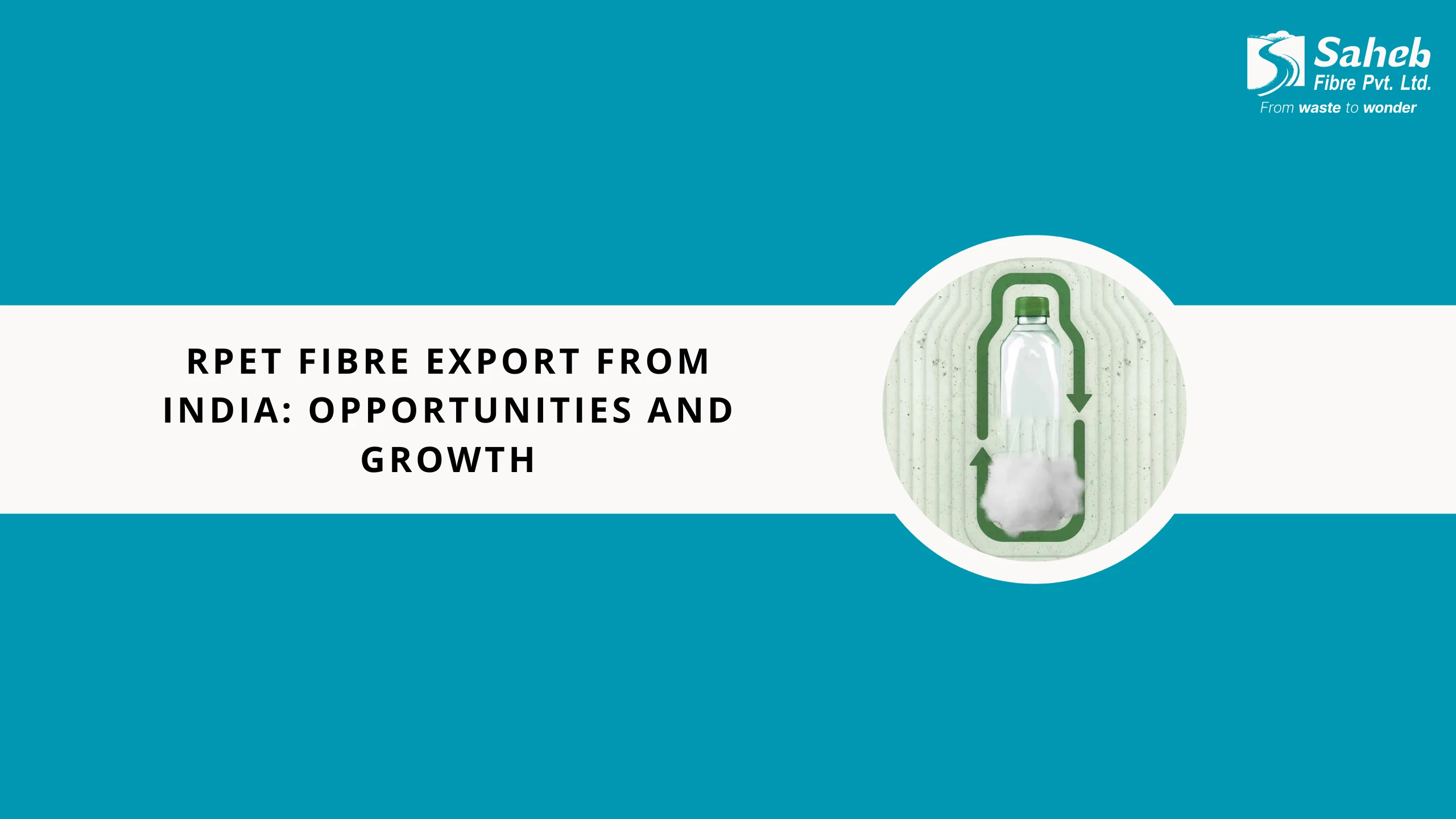 rPET Fibre Export from India: Opportunities and Growth