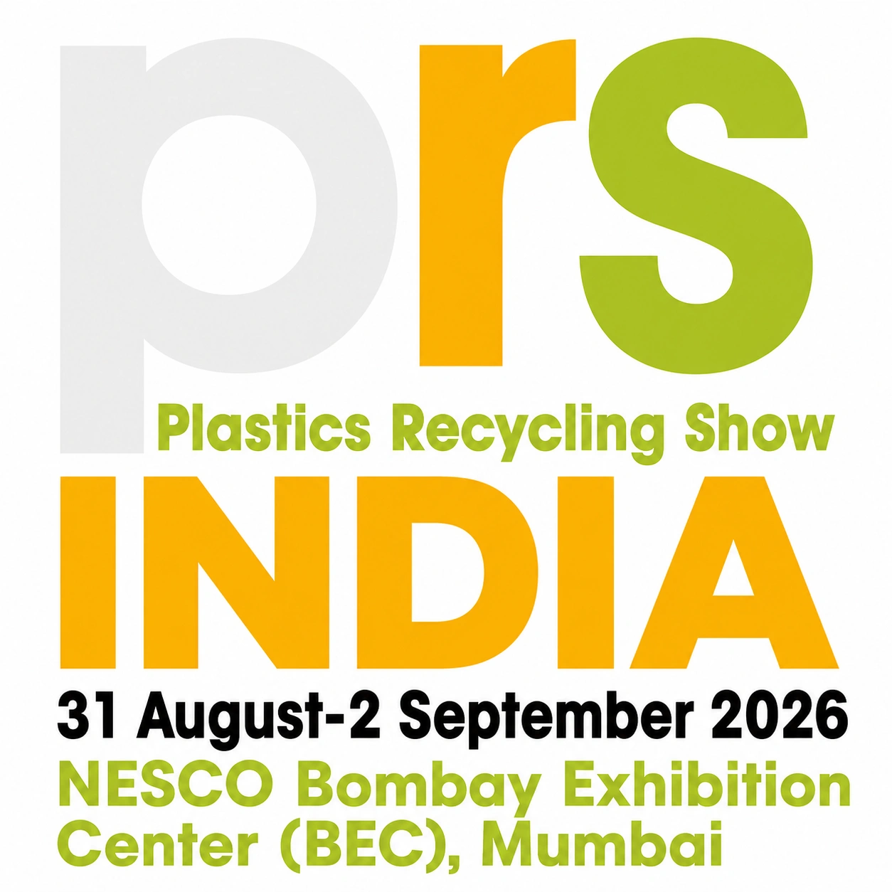 Plastic Recycling Show India 2026