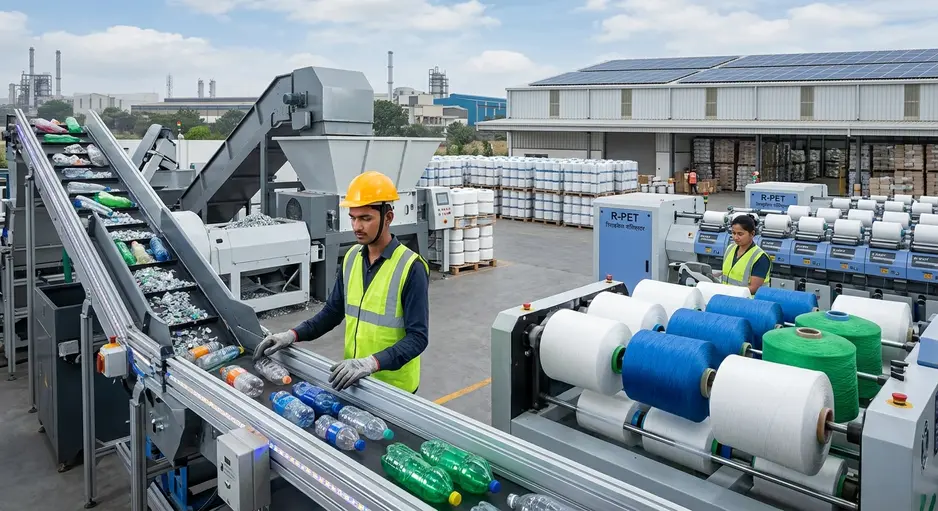 Overview of the Recycled Polyester Market in India 2026